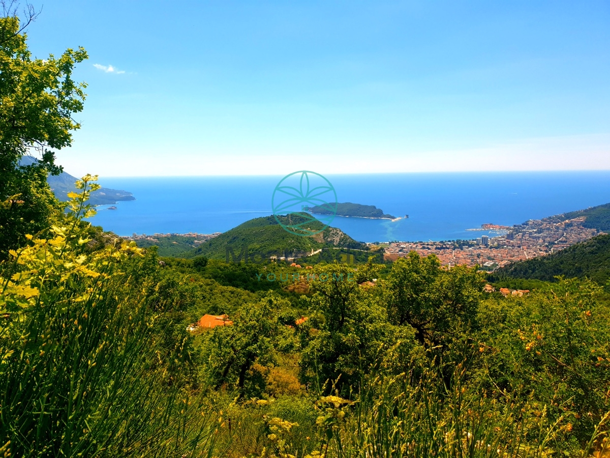 Prodaja urbanizovanog placa od 1.327m2, Lapcici, Budva 